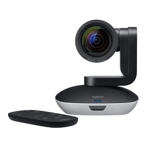 Logitech PTZ PRO 2 Setup Manual
