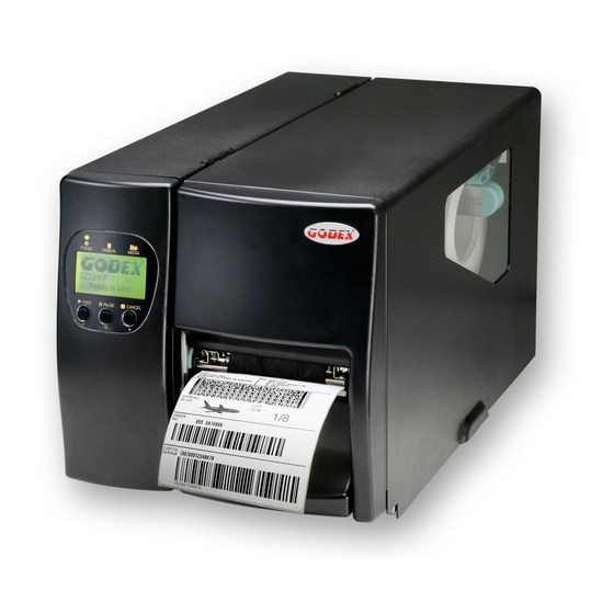 Godex EZ6000 Plus Series Quick Manual