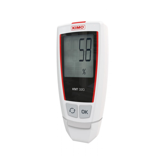 Kimo KNT 320 User Manual
