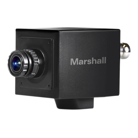 Marshall Electronics CV505-MB Quick Start Manual