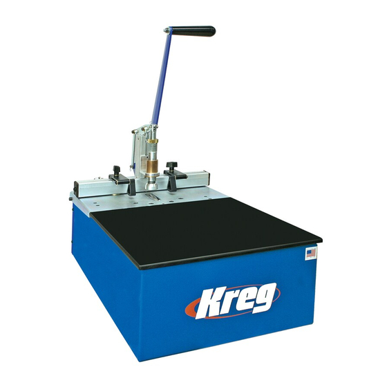 Kreg DB110 Instructional Manual