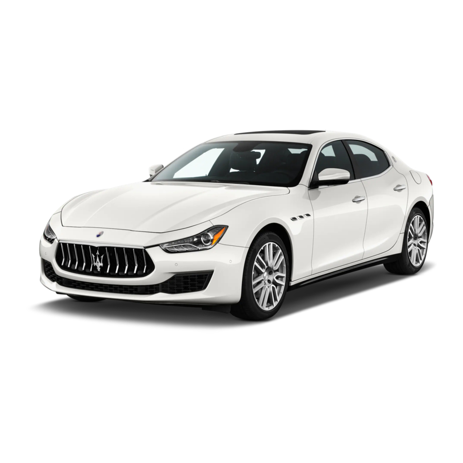 Maserati Ghibli Owner's Manual