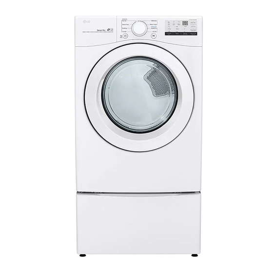 LG DLGX4081B Manual