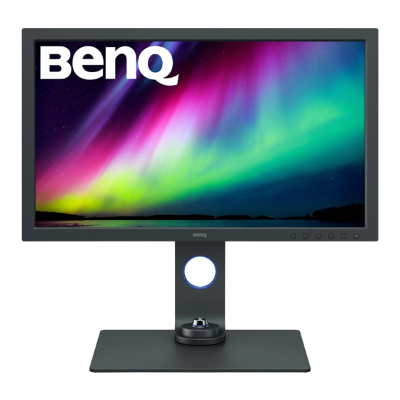 BenQ SW271C Disassemble Instructions