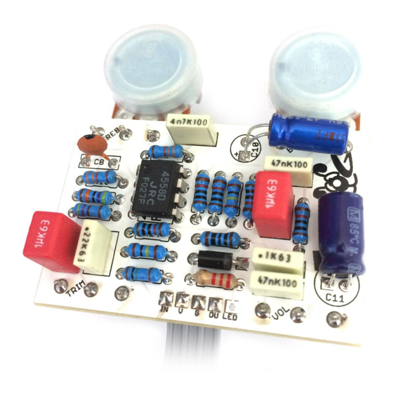 FuzzDog 4-Track Fuzz Instructions Manual