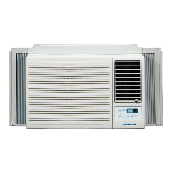 Friedrich CP10E10 Installating And Operation Manual