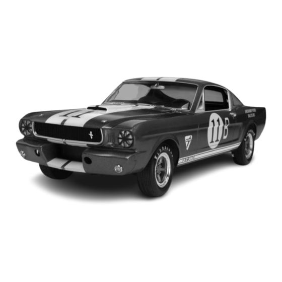 REVELL Shelby GT350R Assembly Manual