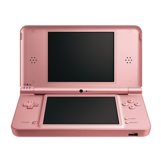 Nintendo DSi XL Quick-Stard Manual