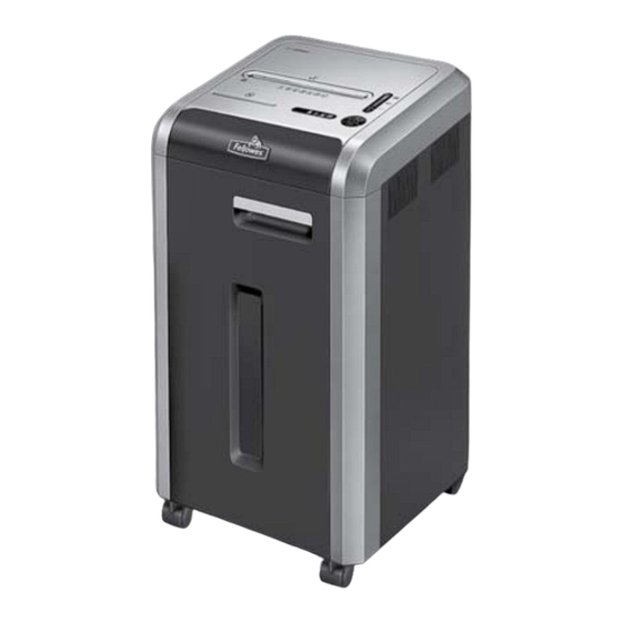 Fellowes C-225i Manual