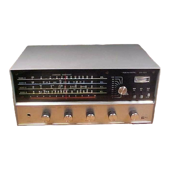 Realistic DX-120 Service Manual