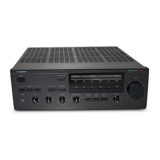 Blaupunkt MA-5850 Service Manual