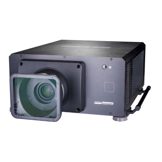Digital Projection HIGHlite Laser 4K Series Installation And Quick Start Manual