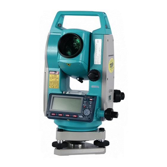Sokkia SET330R3 Quick Start Manual
