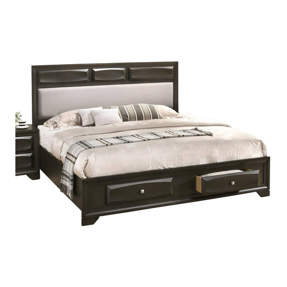 Round Hill Furniture B138K Assembly Instruction Manual
