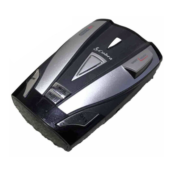 Cobra 12 BAND XRS 9330 Operating Instructions Manual