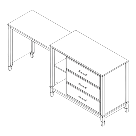 Ameriwood HOME Cosmo 9541013COMS Assembly Instructions Manual