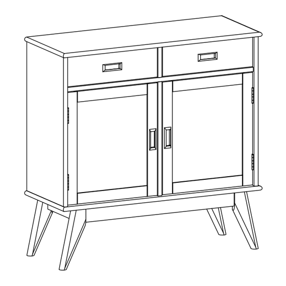 SIMPLIHOME brooklyn + max WyndenHall AXCDRP-47-TK Manual