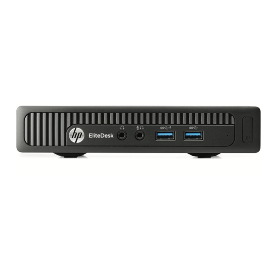 HP EliteDesk 705 G1 Brochure & Specs