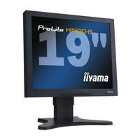 Iiyama PROLITE H1900 User Manual