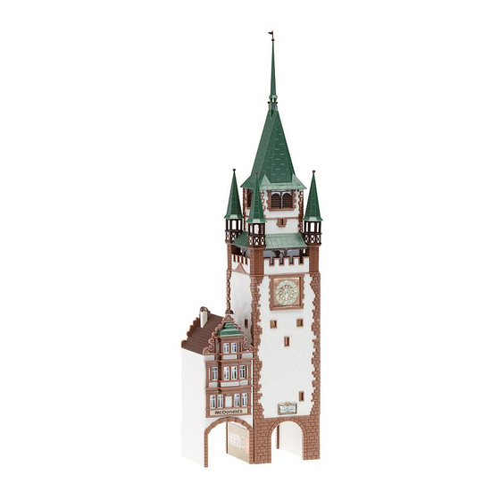 Faller ST MARTIN'S GATE IN FREIBURG I BR Manual