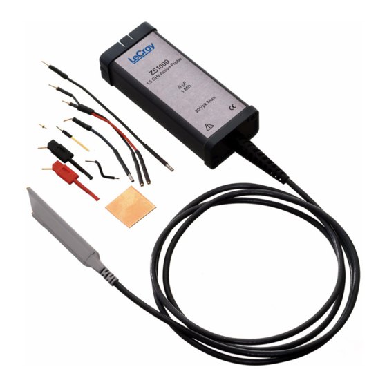 LeCroy ZS1500 Instruction Manual