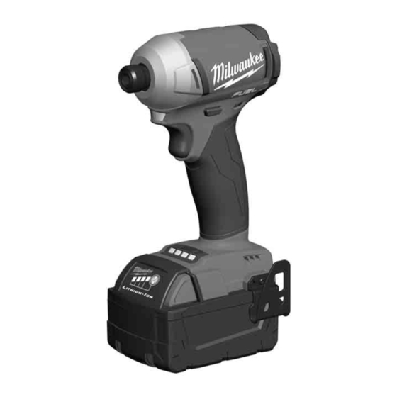 User Manuals: Milwaukee M18 FQID-0X Impact Driver