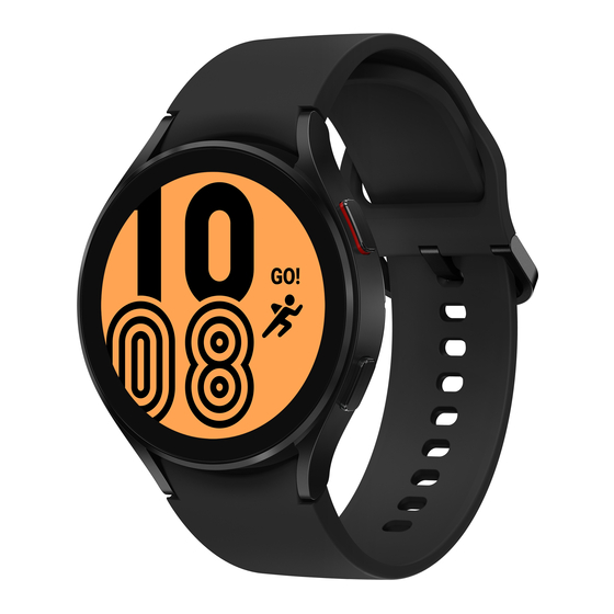 Samsung Galaxy Watch4 Quick Start Manual