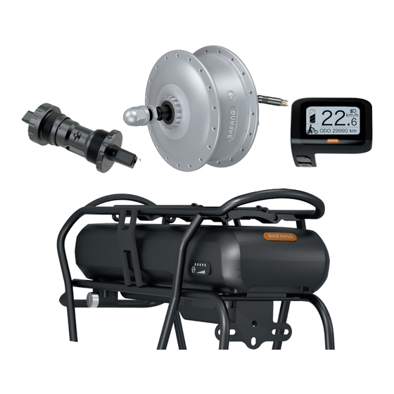 BAFANG H400 Dealer's Manual
