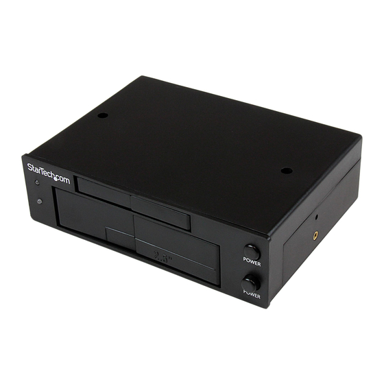 StarTech.com SATADOCK525 Spec Sheet