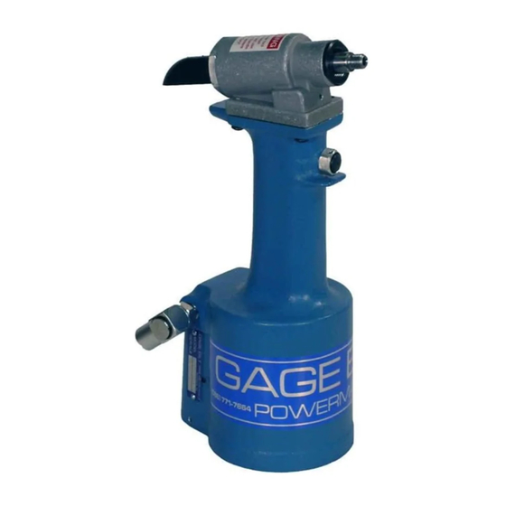 Gage Bilt GB704 Installation Manual