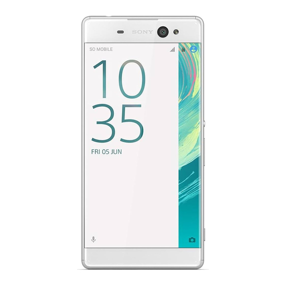 Sony Xperia XA Ultra F3211 User Manual