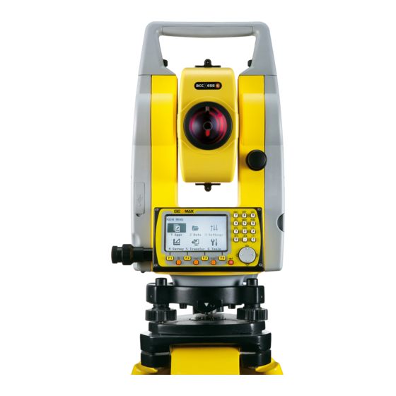 GeoMax Zoom20 Pro Series Quick Manual