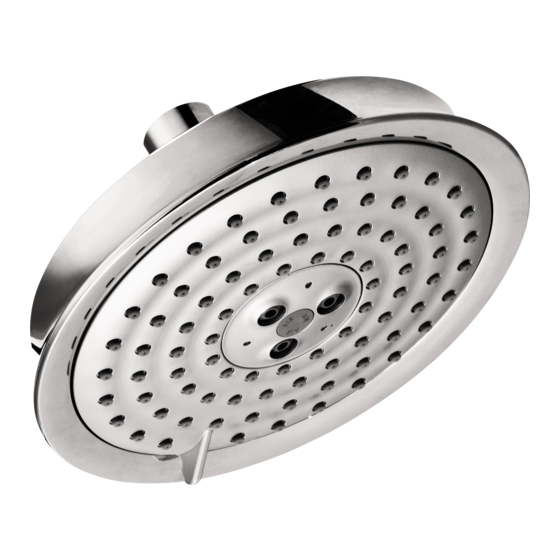 Hans Grohe Raindance Classic 150 AIR 3jet 28471 Series Instructions For Use/Assembly Instructions