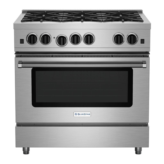 BlueStar Heritage series Use & Care Manual