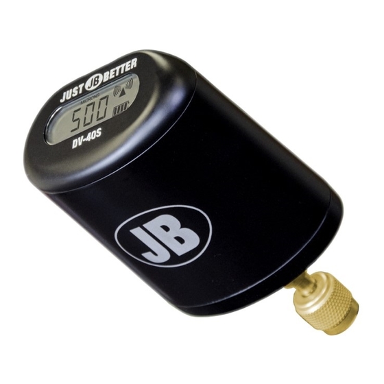 JB INDUSTRIES DV-40S Cleaning & Repair Instructions