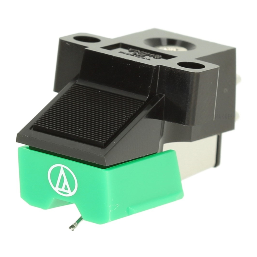 Audio-Technica AT95E - Dual Moving Magnet Stereo Cartridge Manual