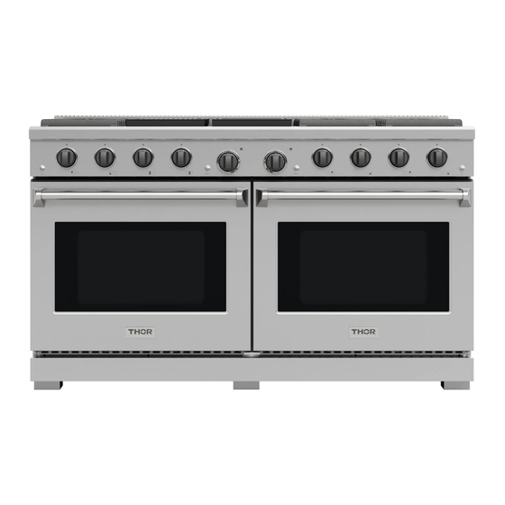 Thor Kitchen LRG Series Use & Care Manual