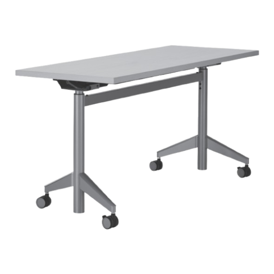 Demco KI Pirouette HA Table Assembly Instructions Manual