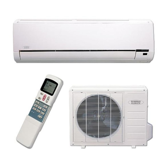 General Climate GC/CU-S24HR Service Manual