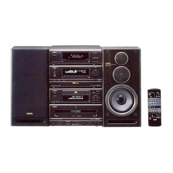 Aiwa NSX-D7 Service Manual