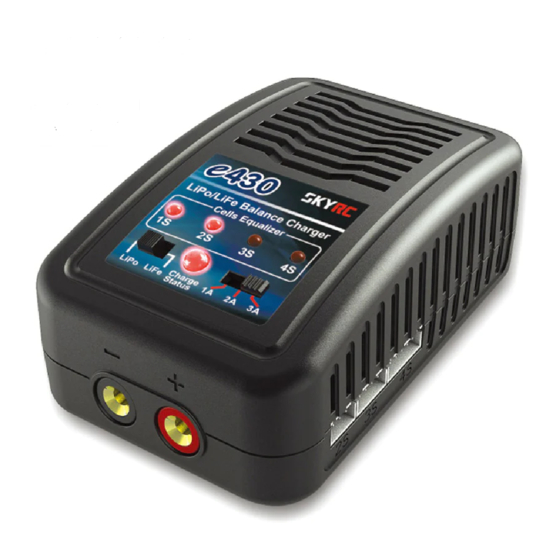 Skyrc e430 Instruction Manual
