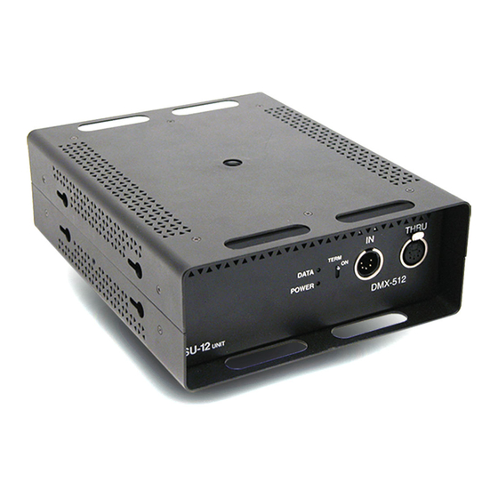 Chroma Magic Box PS12 Quick Start Manual