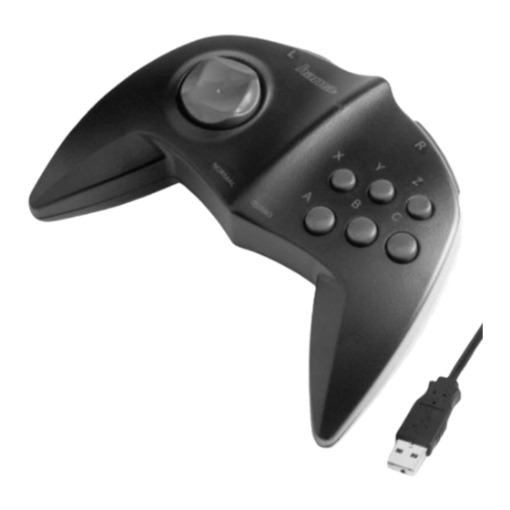 Hama Flight Vision Joypad Operating Instructions Manual