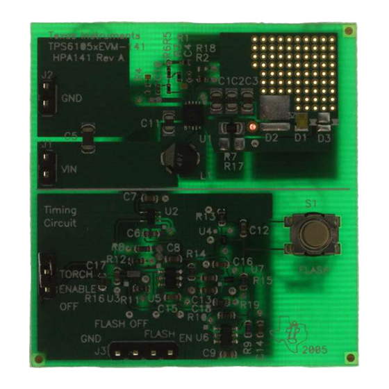 Texas Instruments TPS61059EVM-141 User Manual
