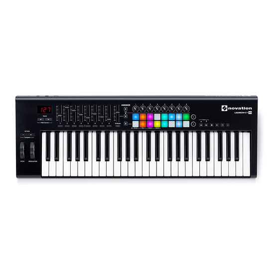 Novation Launchkey 49 Getting Started Guide