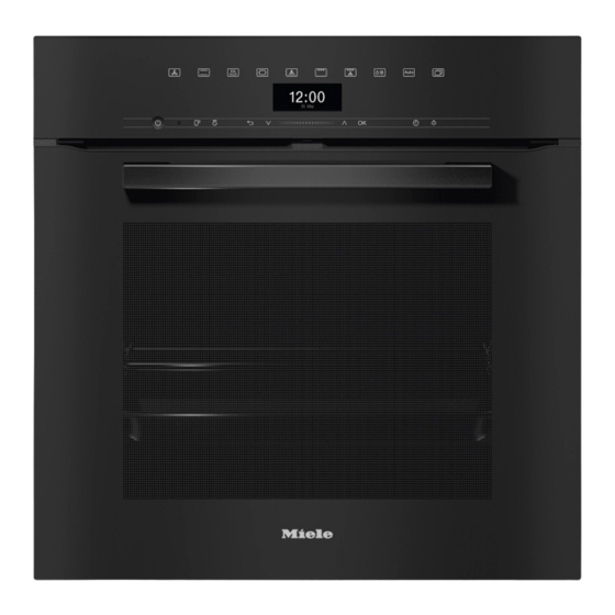 Miele DGC 735 Series Operating And Installation Instructions