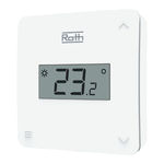 Roth Touchline SL room thermostat X Installation Manual