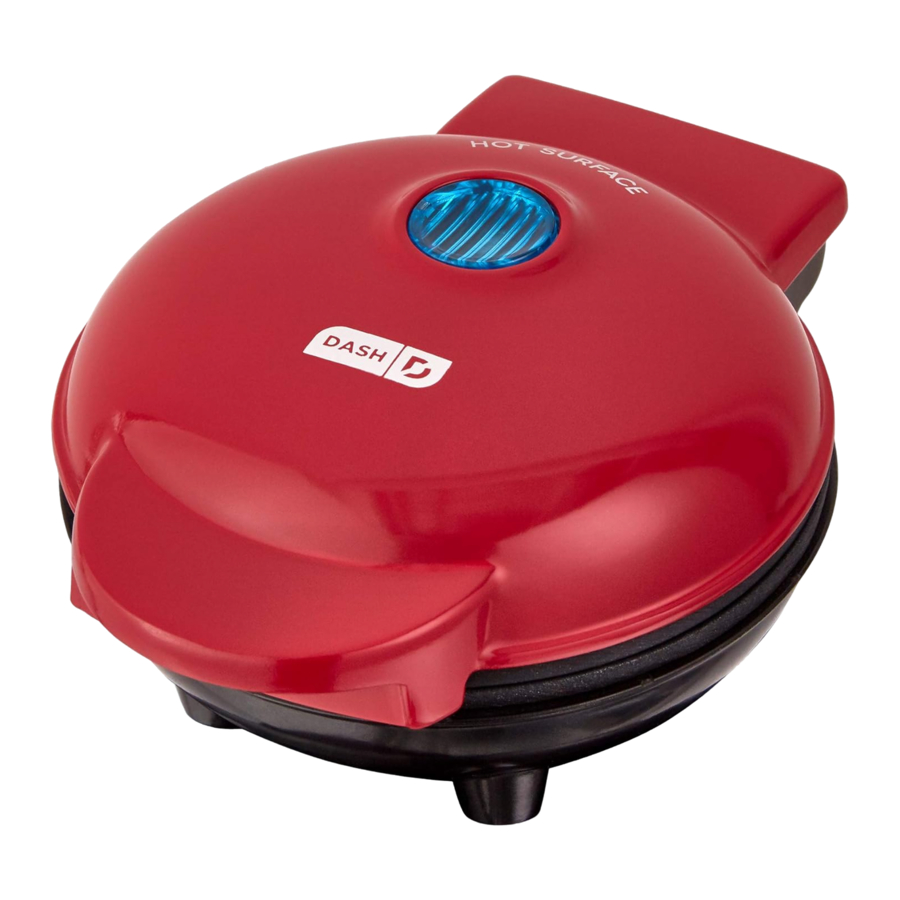 Dash DMW001BK Manual and Recipe Guide