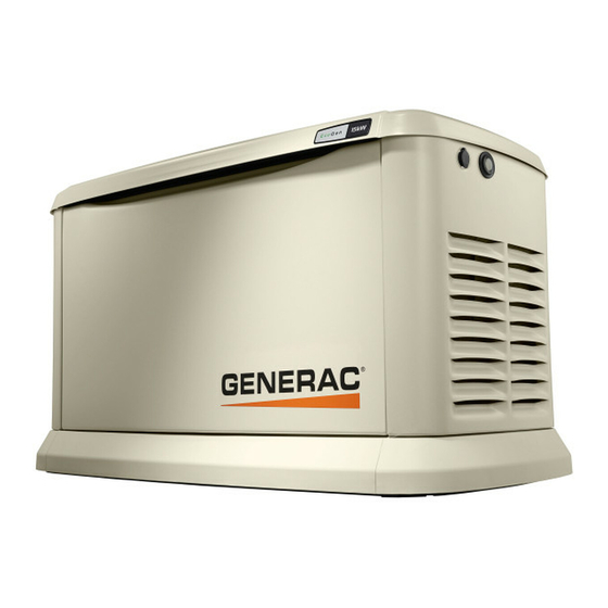 Generac Power Systems 15 kW EcoGen Owner's Manual