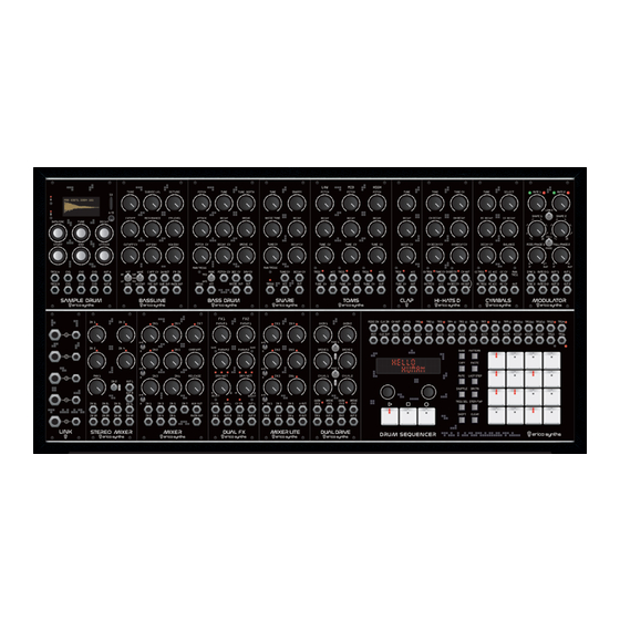 Erica Synths Drum Sequencer User Manual